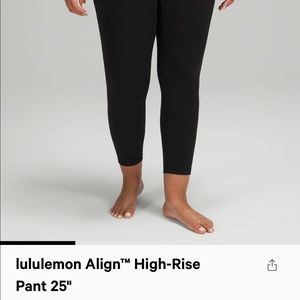 NWOT Lululemon align leggings
